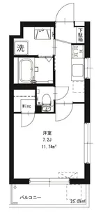 志幸81リリアン【3階】の間取り