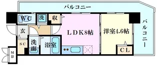 ファビュラス曙【5階】の間取り