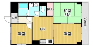 森岡ビル【3階】の間取り