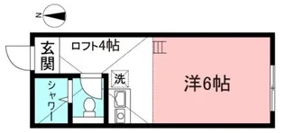 ユナイト小田ボンボヤージュ【2階】の間取り