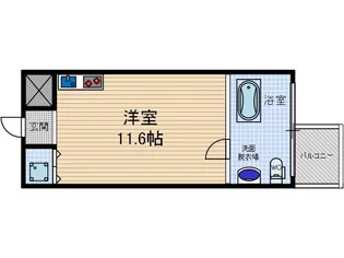 ホワイトレジデンス【7階】の間取り