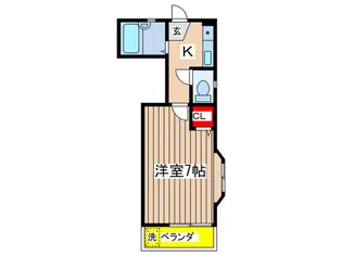 セィスカルタス【2階】の間取り