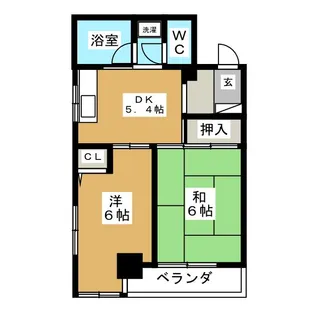 エクセルハイム町屋【7階】の間取り