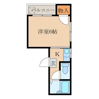 ラ・ブリュレ【2階】の間取り