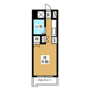 ガーデンヒルズ横浜【3階】の間取り