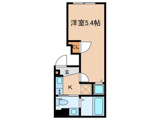 アトリオ新宿早稲田【1階】の間取り