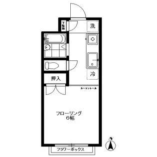 サンバレー12【1階】の間取り