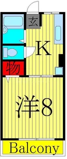 シティハイム・スピカ【2階】の間取り