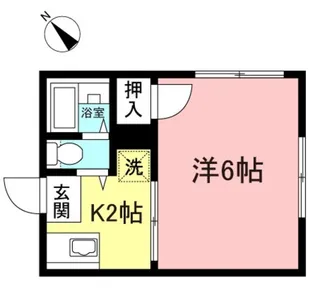 メゾン・アプリコ【1階】の間取り