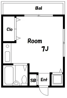 エリムビル【2階】の間取り