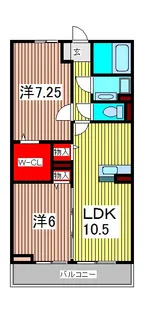 マリアージュ【2階】の間取り
