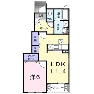 レジェンド本多【1階】の間取り