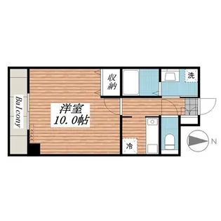 MRR宇都宮【10階】の間取り