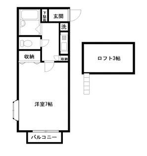 グレイトフル三田II【2階】の間取り