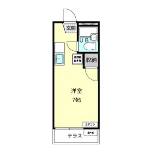 メゾン片町110【1階】の間取り