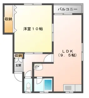ベルツリーハウス【1階】の間取り