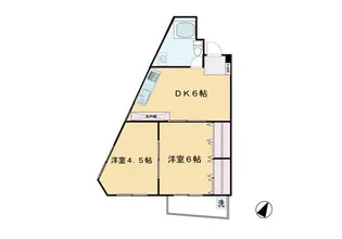 第一木村マンション【5階】の間取り