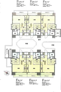 エステートモア・平尾公園通り(増築)【2階】の間取り