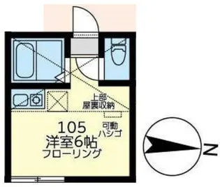 ユナイト保土ヶ谷ペトロフ【1階】の間取り