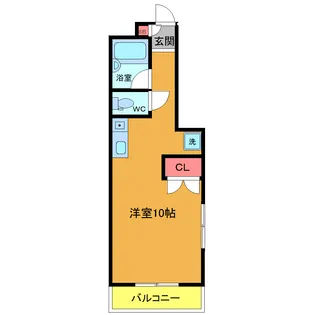 アフェット津田沼【3階】の間取り