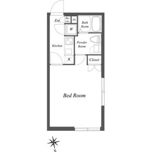 PASEO武蔵小山【2階】の間取り