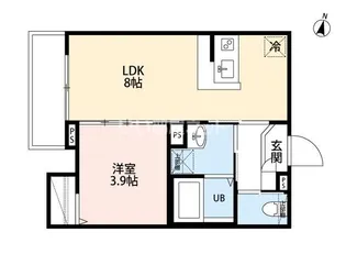 robot home 西都賀II【1階】の間取り