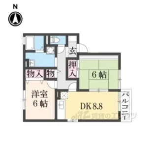 シーダヒルA棟【2階】の間取り