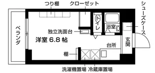 ジュネスコート桜山【10階】の間取り