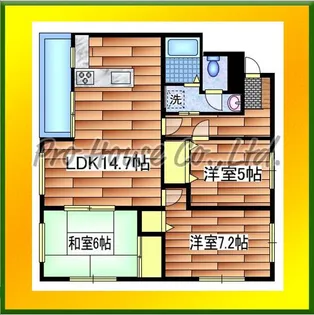 ドムス武蔵野【3階】の間取り