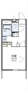 レオパレスわかば【2階】の間取り