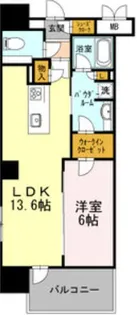 ロイヤルパークスERささしま EAST【3階】の間取り