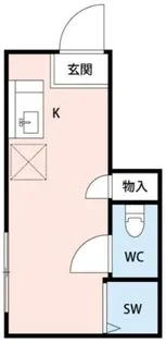 サークルハウス東松原【1階】の間取り