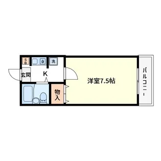 メゾンリッシュ葛西【1階】の間取り