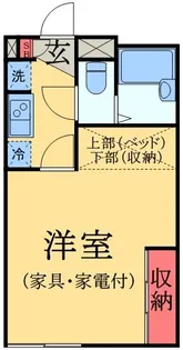 LPメルベーユ【2階】の間取り