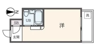 TOP・三軒茶屋第3【1階】の間取り