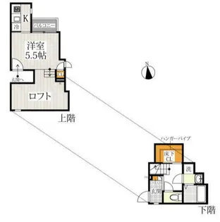 CB九品寺リヤン【2階】の間取り