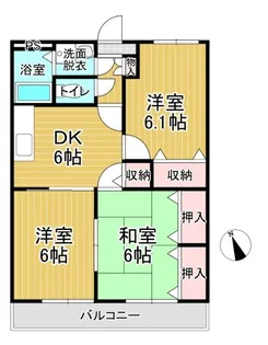 ユーミーハヤミズ【2階】の間取り
