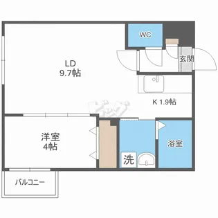 コスモス【2階】の間取り