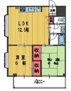 エソール戸田21【3階】の間取り