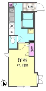 レジデンス大森山王【2階】の間取り