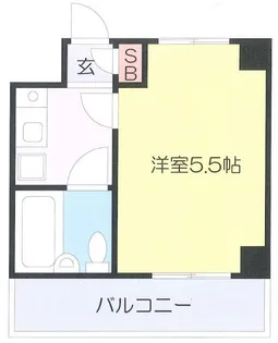 クリオ大和壱番館【2階】の間取り