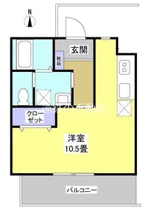 ハイツリベラ【3階】の間取り