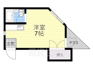 コーポ長谷川【2階】の間取り