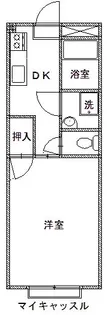 マイキャッスル【3階】の間取り