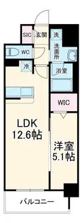 フォレスト コナメイエキ【6階】の間取り
