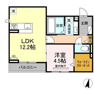 メゾン太閤【2階】の間取り