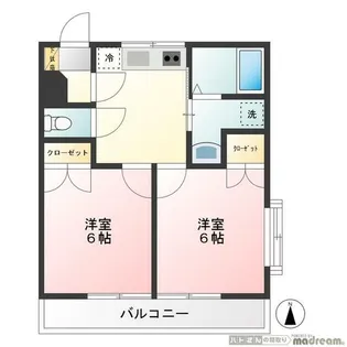 梅丘ルナ【3階】の間取り