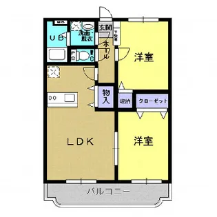 グランシャトーII【3階】の間取り