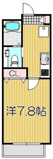 MY FLATS WEST【3階】の間取り