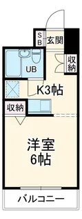 SKヴィラII【9階】の間取り